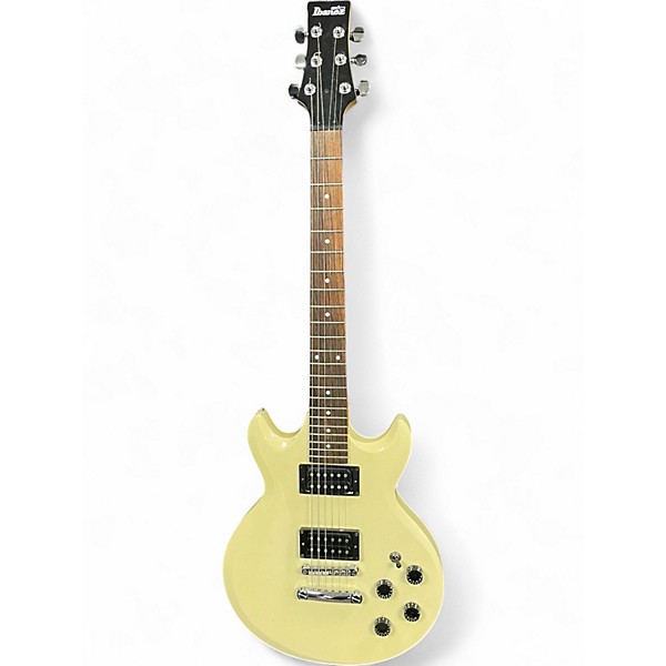 Used Ibanez GAX30-TR Gio Antique White Solid Body Electric Guitar
