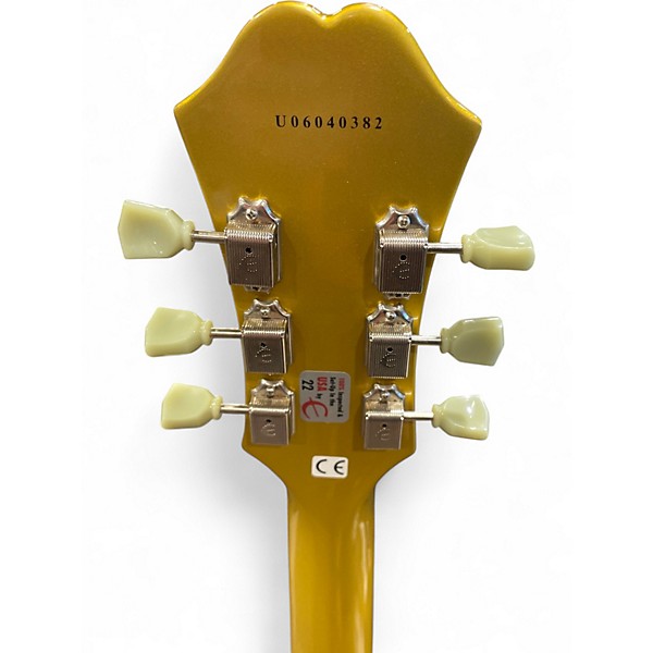 Used 2006 Epiphone ES295 Premium Antique Gold Hollow Body Electric Guitar