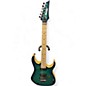 Used Ibanez rg652ahm Blue Sunburst Solid Body Electric Guitar thumbnail