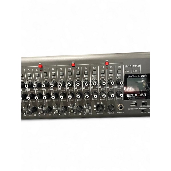 Used Zoom L-20R Digital Mixer