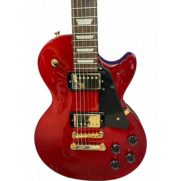 Used Epiphone Les Paul Studio gold limited Wine Red Solid Body Electric Guitar