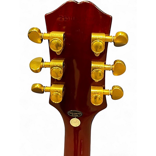 Used Epiphone Les Paul Studio gold limited Wine Red Solid Body Electric Guitar