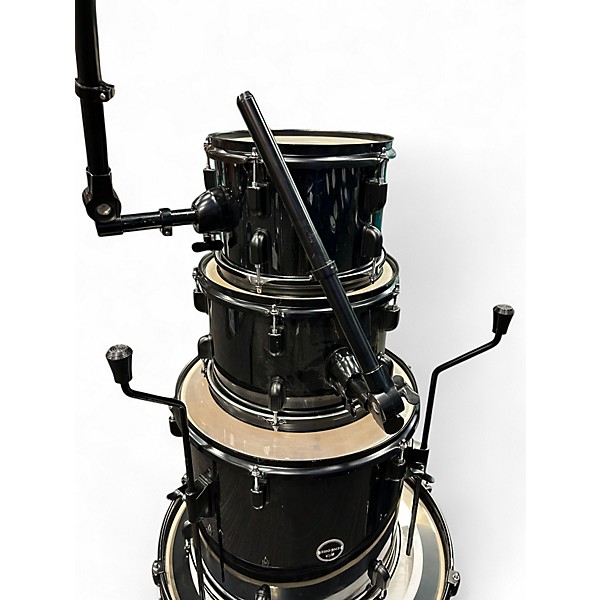 Used PDP by DW 4 Piece Encore Series Metallic Black Drum Kit