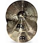 Used MEINL 14in HCS Hi Hat Pair Cymbal