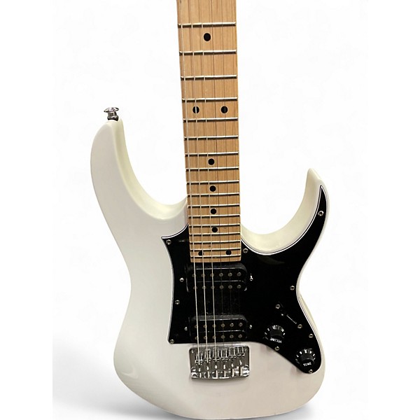 Used Ibanez MIKRO GRGR21M Arctic White Solid Body Electric Guitar