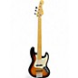 Used Fender Deluxe Active Jazz Bass V 5 String 3 Color Sunburst Electric Bass Guitar thumbnail