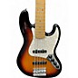 Used Fender Deluxe Active Jazz Bass V 5 String 3 Color Sunburst Electric Bass Guitar