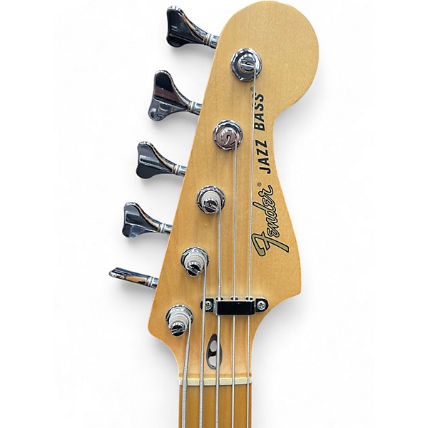 Used Fender Deluxe Active Jazz Bass V 5 String 3 Color Sunburst Electric Bass Guitar