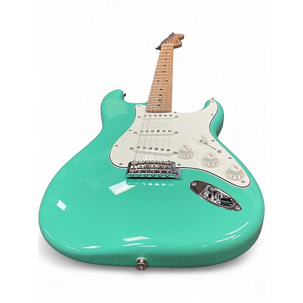 Used Fender Player Stratocaster Seafoam Green Solid Body Electric Guitar