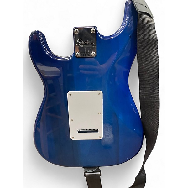 Used Squier Bullet Stratocaster Blue Solid Body Electric Guitar