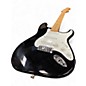 Used Fender STRATOCASTER Black Solid Body Electric Guitar