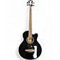 Used Ibanez AEB10BE Black Acoustic Bass Guitar thumbnail