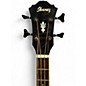 Used Ibanez AEB10BE Black Acoustic Bass Guitar