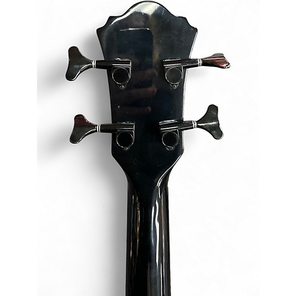 Used Ibanez AEB10BE Black Acoustic Bass Guitar