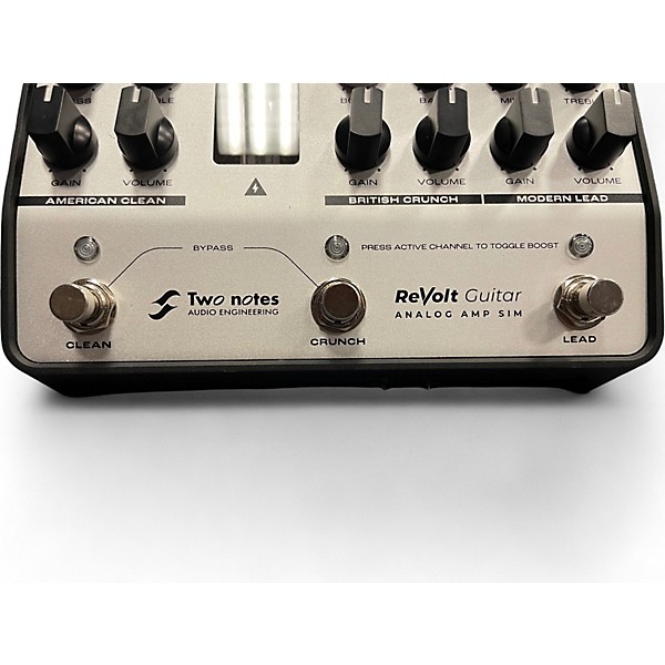 Used Two Notes REVOLT GUITAR ANALOG AMP SIM Battery Powered Amp