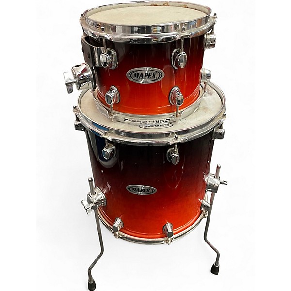 Used Mapex 3 Piece PRODIGY 3 PIECE Orange Drum Kit