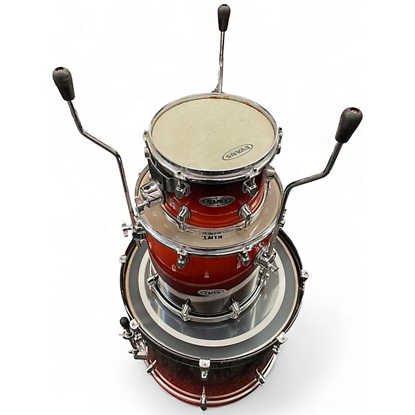 Used Mapex 3 Piece PRODIGY 3 PIECE Orange Drum Kit