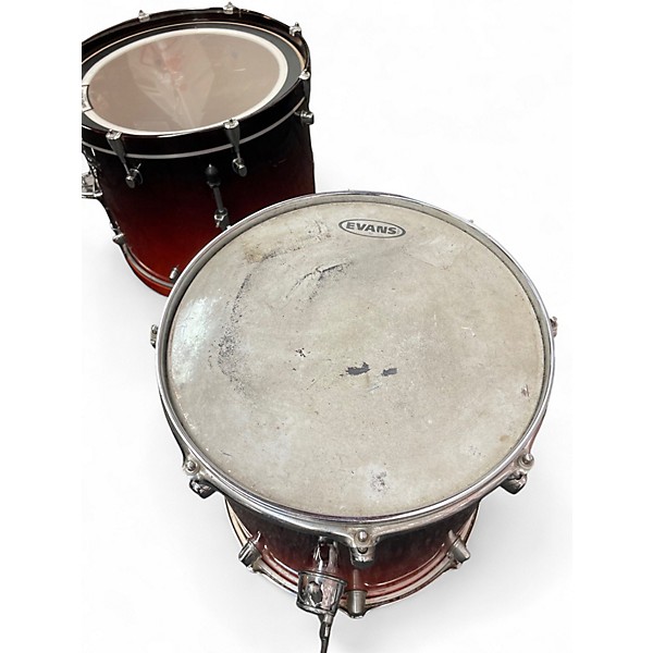 Used Mapex 3 Piece PRODIGY 3 PIECE Orange Drum Kit
