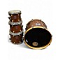 Used Premier 4 Piece 4 Piece XPK 75TH Anniversary 1997 walnut gloss Drum Kit Walnut Drum Kit thumbnail