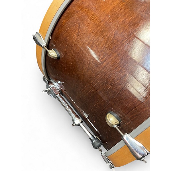 Used Premier 4 Piece 4 Piece XPK 75TH Anniversary 1997 walnut gloss Drum Kit Walnut Drum Kit