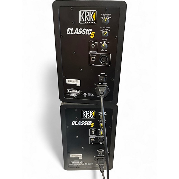 Used KRK CLASSIC 5 PAIR Powered Monitor