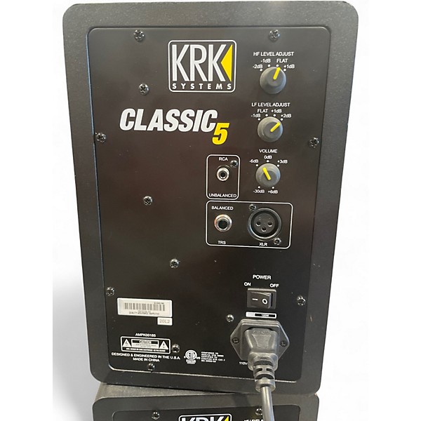 Used KRK CLASSIC 5 PAIR Powered Monitor