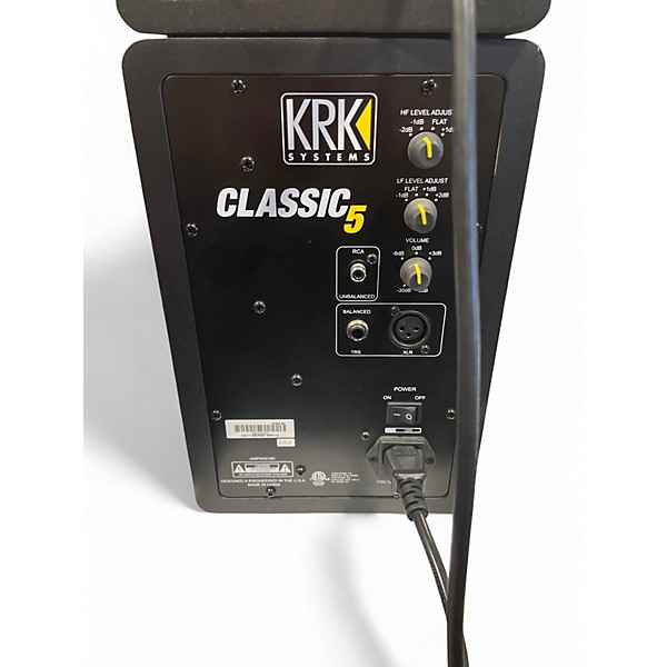 Used KRK CLASSIC 5 PAIR Powered Monitor