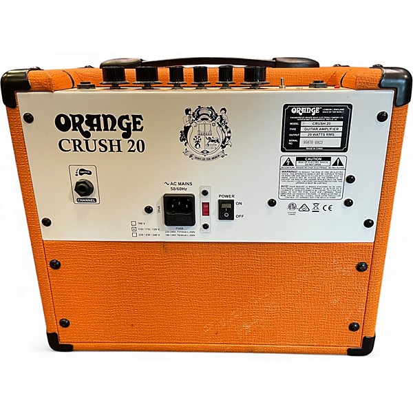 Used Orange Amplifiers Crush 20 20W 1x8 Guitar Combo Amp