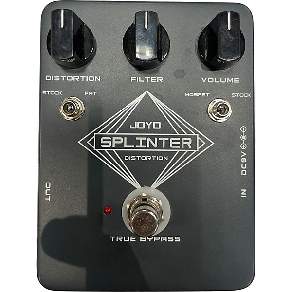 Used Joyo Splinter Distortion Effect Pedal