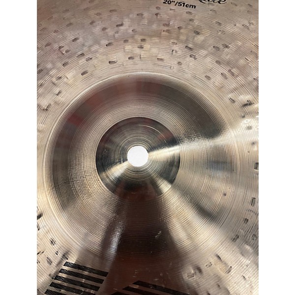 Used Zildjian 20in K. Custom Dark Ride Cymbal
