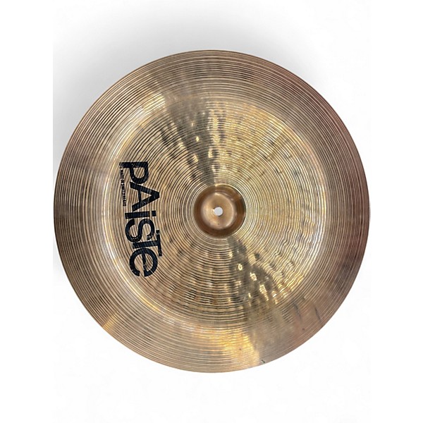 Used Paiste 18in Alpha Rock China Cymbal