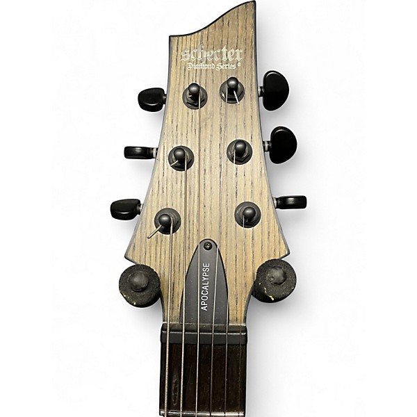 Used Schecter Guitar Research C1 Apocalypse Rustic Burst Solid Body Electric Guitar