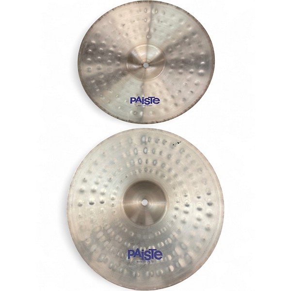 Used Paiste 14in 400 HI HAT PAIR Cymbal