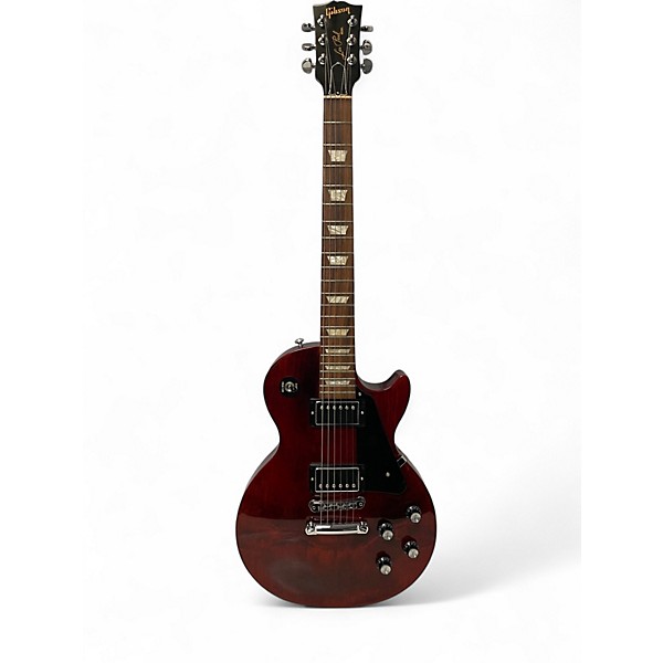 Used 2010 Gibson Les Paul Studio Wine Red Solid Body Electric Guitar