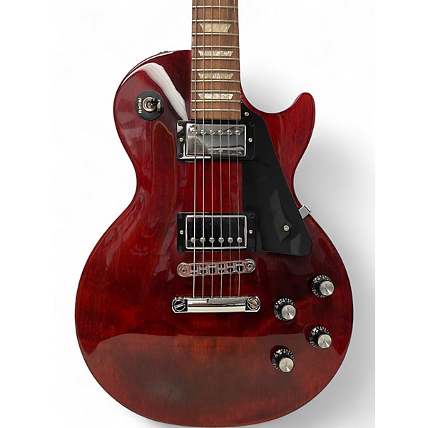 Used 2010 Gibson Les Paul Studio Wine Red Solid Body Electric Guitar