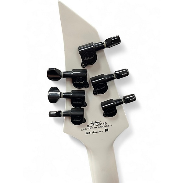 Used Jackson SLATHXMG M3 Snow White Solid Body Electric Guitar