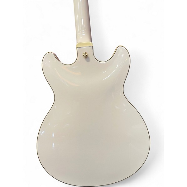Used Ibanez AS73G White Hollow Body Electric Guitar