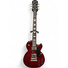 Used Epiphone Les Paul Studio Cherry Solid Body Electric Guitar