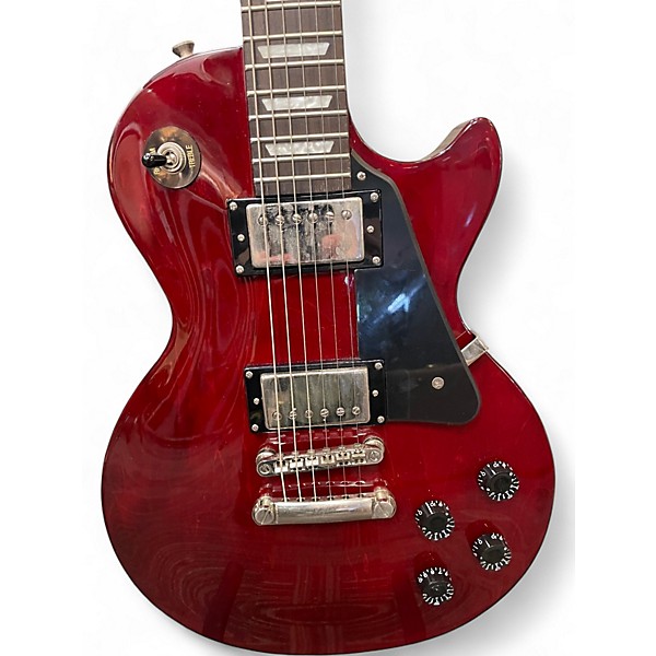 Used Epiphone Les Paul Studio Cherry Solid Body Electric Guitar