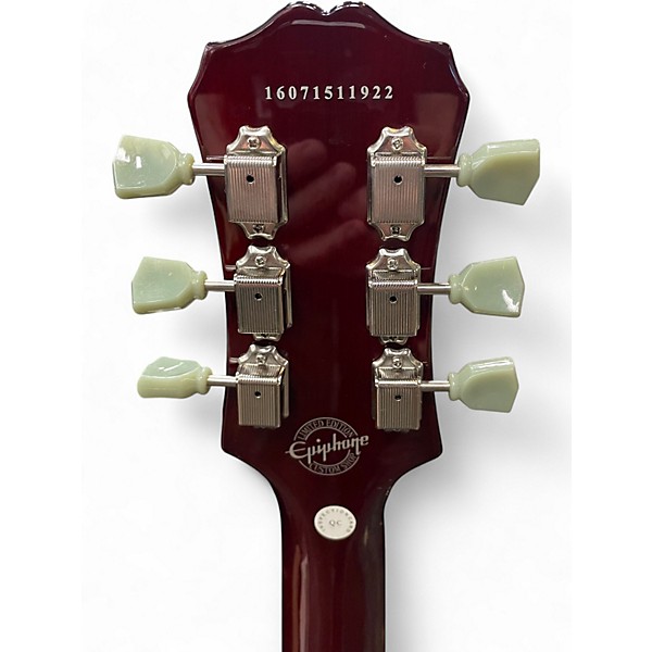 Used Epiphone Les Paul Studio Cherry Solid Body Electric Guitar