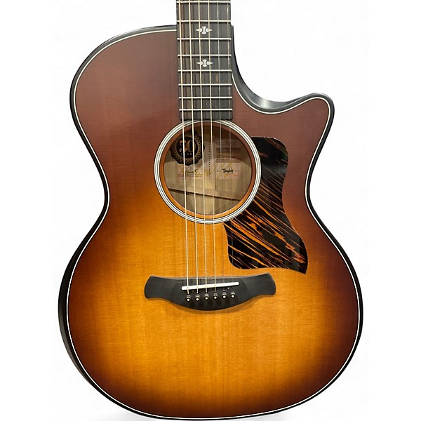 Used Taylor 314CE BUILDERS EDITION 2 Tone Sunburst Acoustic Guitar