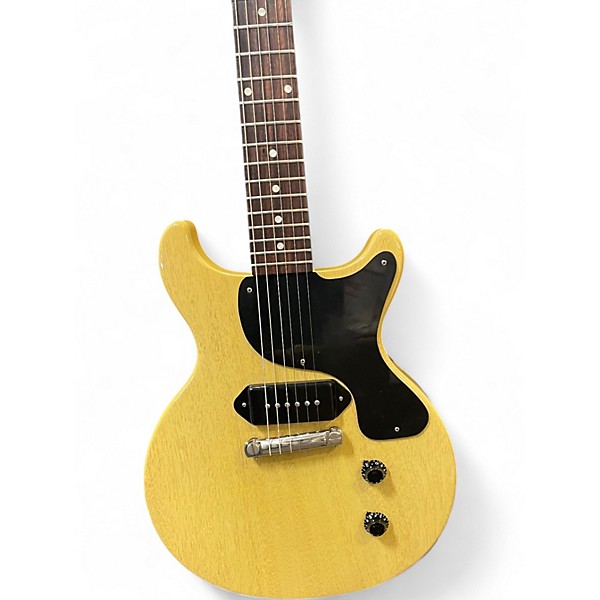 Used Gibson Custom 1958 Les Paul Junior Double Cut TV Yellow Solid Body Electric Guitar