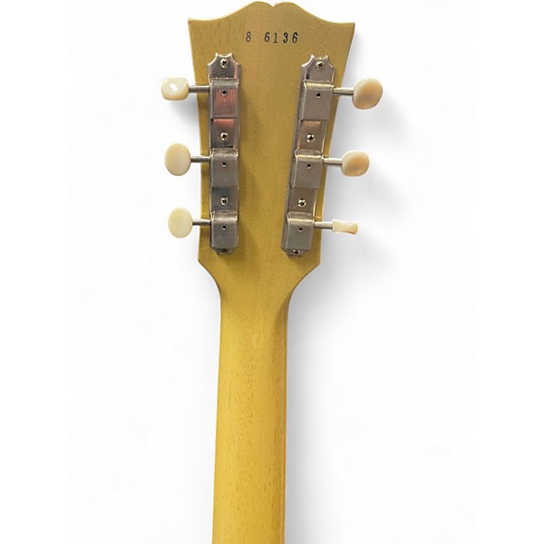 Used Gibson Custom 1958 Les Paul Junior Double Cut TV Yellow Solid Body Electric Guitar