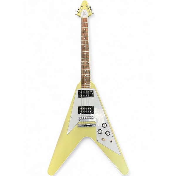 Used Gibson 70s Flying V Electric Guitar Classic White Solid Body Electric Guitar