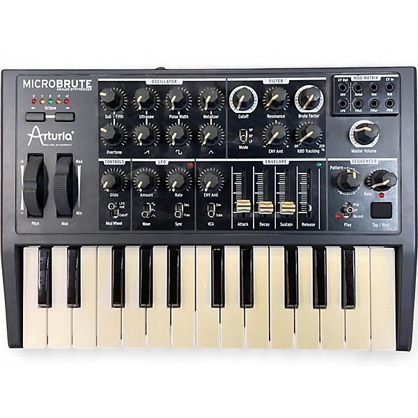 Used Arturia MicroBrute MIDI Controller