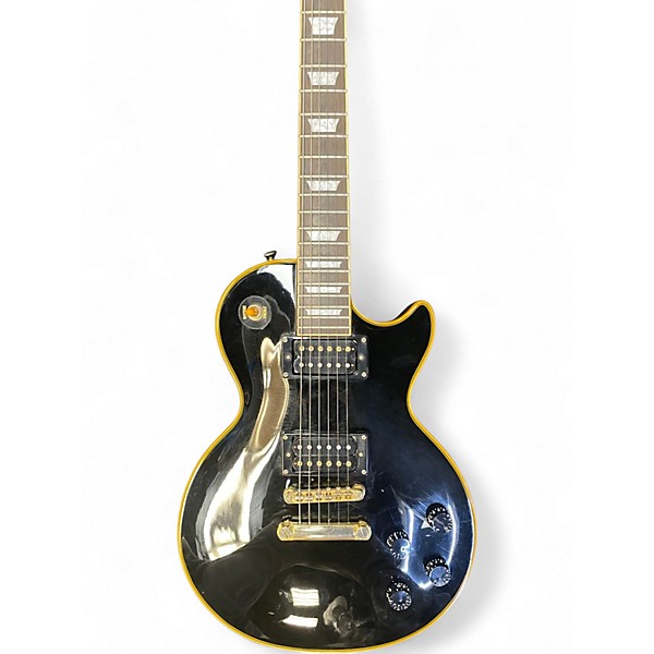 Used Epiphone Les Paul Custom Classic Ebony Solid Body Electric Guitar
