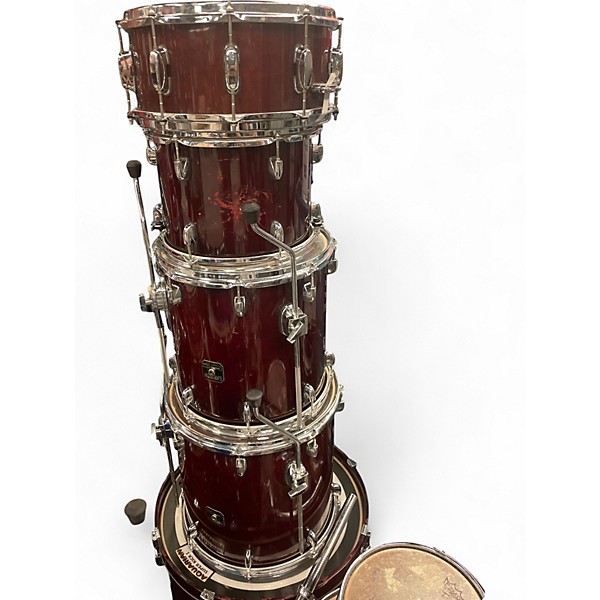Used Gretsch Drums 7 Piece Catalina Wine Red Drum Kit