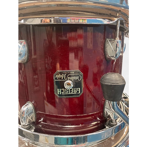 Used Gretsch Drums 7 Piece Catalina Wine Red Drum Kit