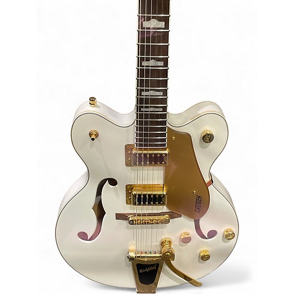 Used Gretsch Guitars G5422T Electromatic Alpine White Hollow Body Electric Guitar