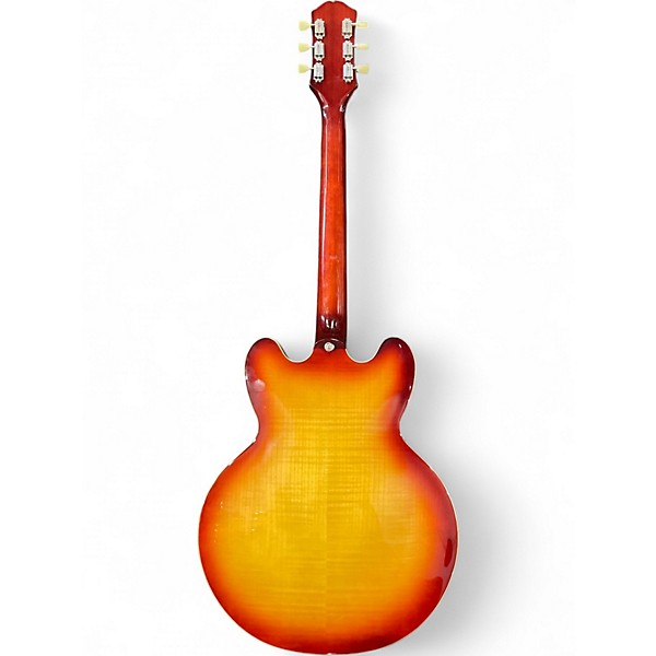 Used Epiphone ES335 2 Color Sunburst Hollow Body Electric Guitar
